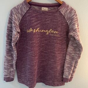 Champion University of Washington sweater sweatshirt.  Size Small.